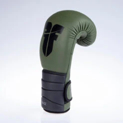 Fighter Boxing Gloves Sparring - Matt Khaki/black, FBG-002KB -Boxing Equipment Store 07335133864810d6db9dab5ec9aa2361