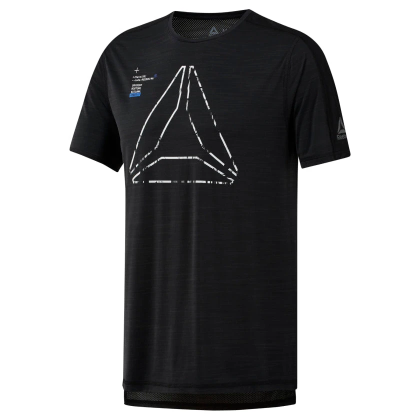 Reebok Training Activchill Tee - Black, DU3933 1 Reebok Training Activchill Tee - Black, DU3933