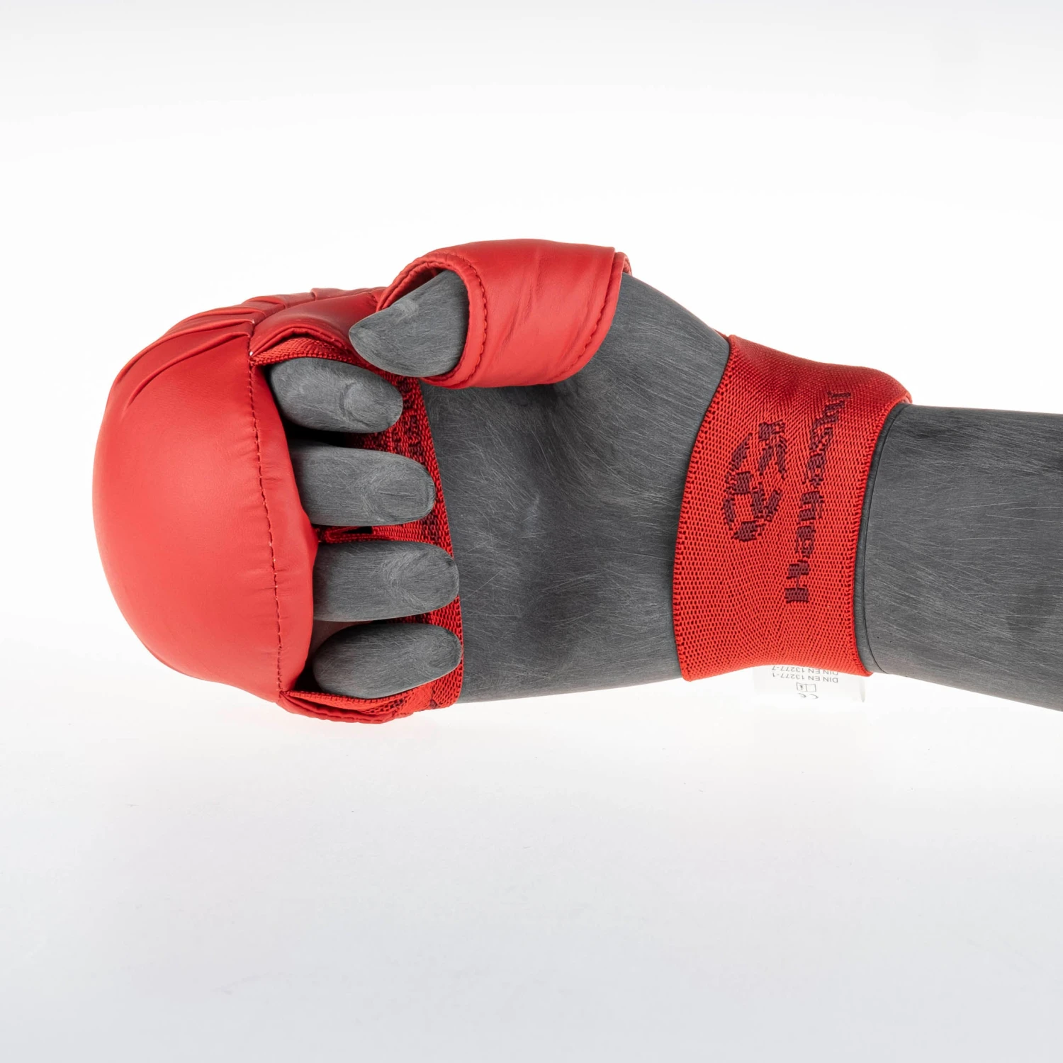 Hayashi Karate Fist Protector TSUKI With Thumb (WKF Approved) - Red, 238 2 Hayashi Karate Fist Protector TSUKI With Thumb (WKF Approved) - Red, 238 - Image 2