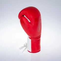 Fighter Boxing Gloves Competition Pro - Red/white, FBG-004R -Boxing Equipment Store 174761b61151be23ac701e5ed957a80d