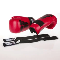 Fighter Open Gloves Strap - Dark Red, FOG-001R -Boxing Equipment Store 184027c1489260228395fb4c03094b93