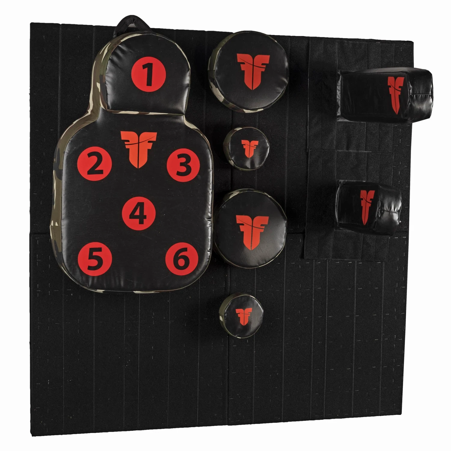 Fighter Training Power Wall SET - Camo/red, FPWS-01-CB 2 Fighter Training Power Wall SET - Camo/red, FPWS-01-CB - Image 2