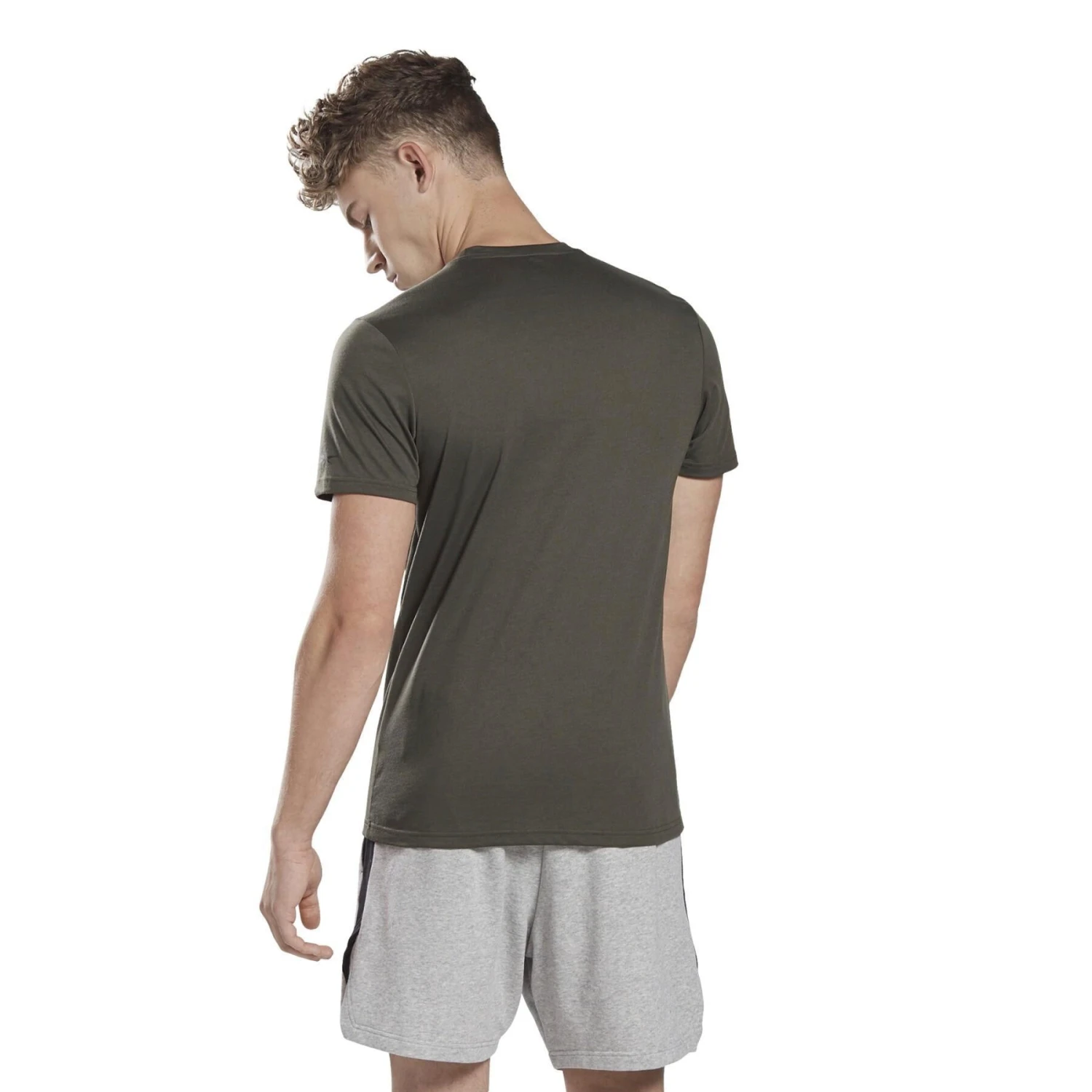 Reebok CBT Core Boxing Tee - Green, FU1261 2 Reebok CBT Core Boxing Tee - Green, FU1261 - Image 2