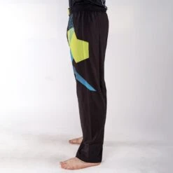 Fighter Pants - FIGHT - Black/blue/green, FF-P003BBY -Boxing Equipment Store 1efa4684daee3843fb1855cc10acf21e