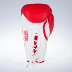 Fighter Boxing Gloves Competition Pro - Red/white, FBG-004R -Boxing Equipment Store 23a0643adb09696504cfcc7128fbf845
