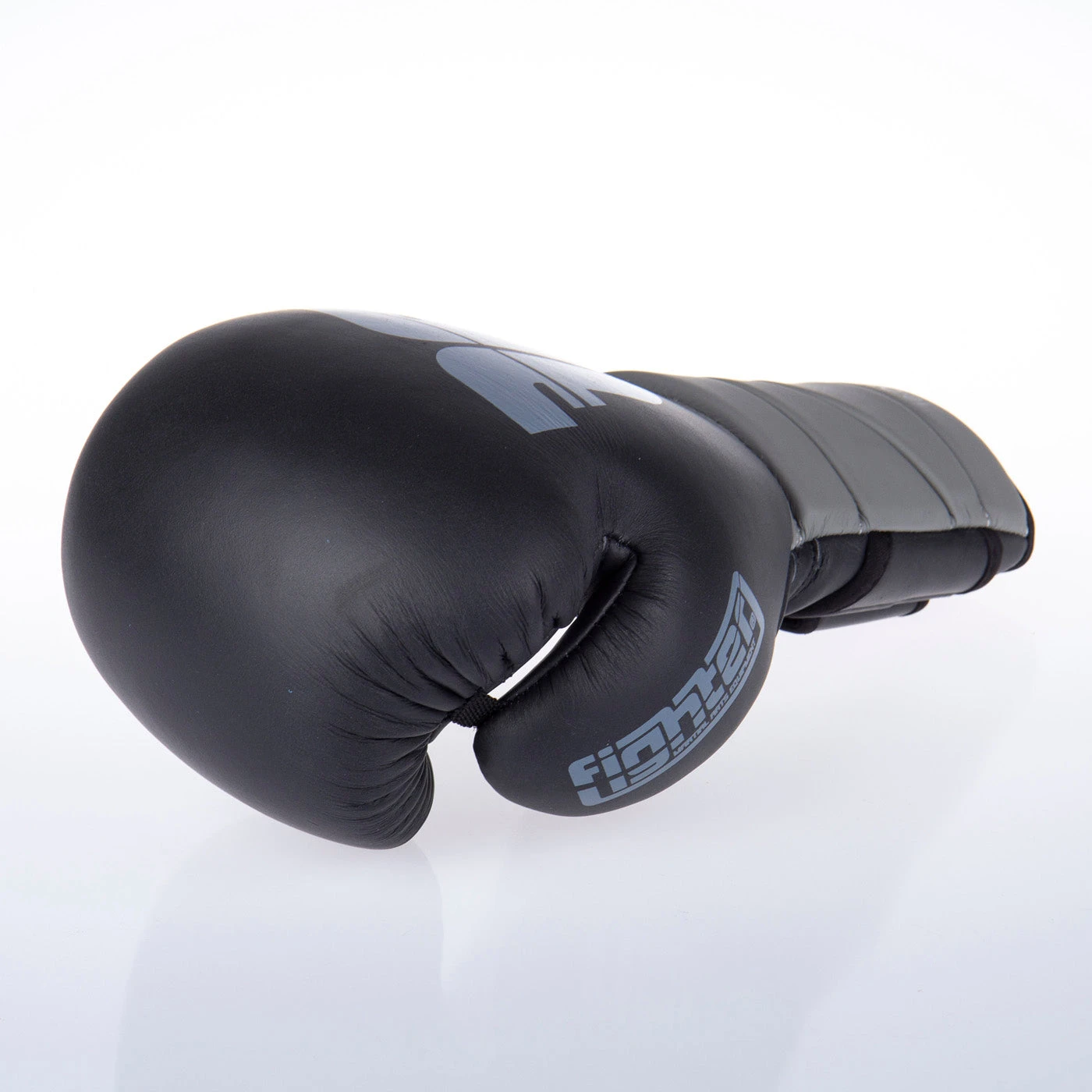 Fighter Boxing Gloves Sparring - Black/gray, FBG-002-BG 4 Fighter Boxing Gloves Sparring - Black/gray, FBG-002-BG - Image 4