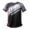 King ProBoxing Training T-shirt Star Vintage Stone - Black/grey, TTEE01-BLK/GRY