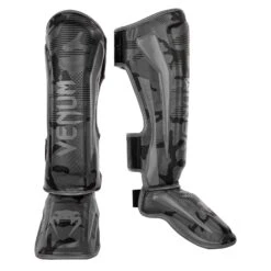 Venum ELITE Shin Guards - Gray