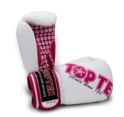 Boxing Gloves Top Ten Women Fight - White/pink, 2242-17