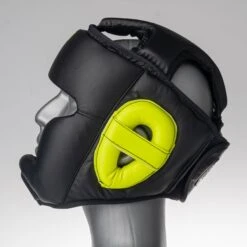 Fighter Headguard Sparring - Black/neon Yellow, JE1421PUBNY -Boxing Equipment Store 3 8256a993 69a6 428c 9c06 76dc354cb522