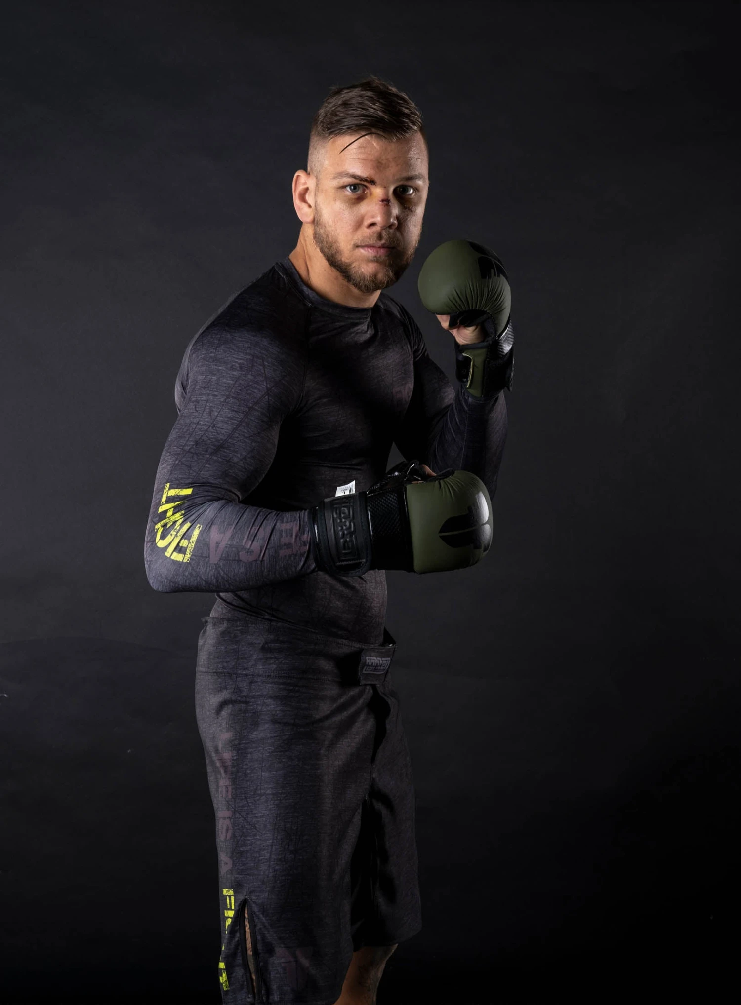 Fighter MMA Shorts - Life Is A Fight - Gray, FSHM-12 4 Fighter MMA Shorts - Life Is A Fight - Gray, FSHM-12 - Image 4