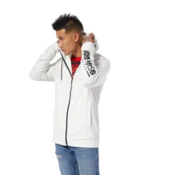 Reebok UFC Fight Night Blank Walkout Hoodie - White, CD8586 -Boxing Equipment Store 49d7ee1b8956137e94e61b986e9a5151