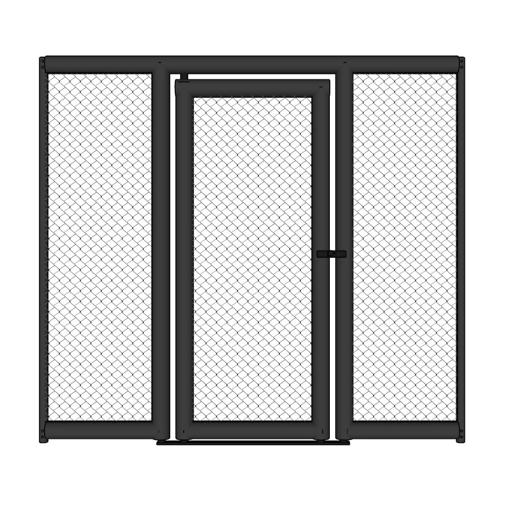 MMA Cage Pannel With Door, CPD 1 MMA Cage Pannel With Door, CPD