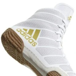 Wrestling Shoes Adidas Varner - White/gold, DA9891 -Boxing Equipment Store 59156c5d64635f86b3f9f94e35db6085