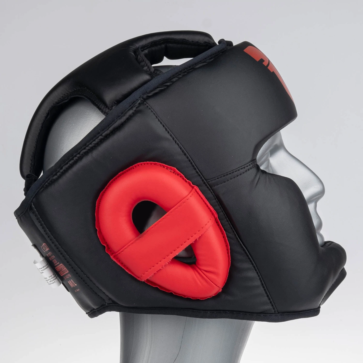 Fighter Headguard Sparring - Black/red, JE1421PURED 6 Fighter Headguard Sparring - Black/red, JE1421PURED - Image 6