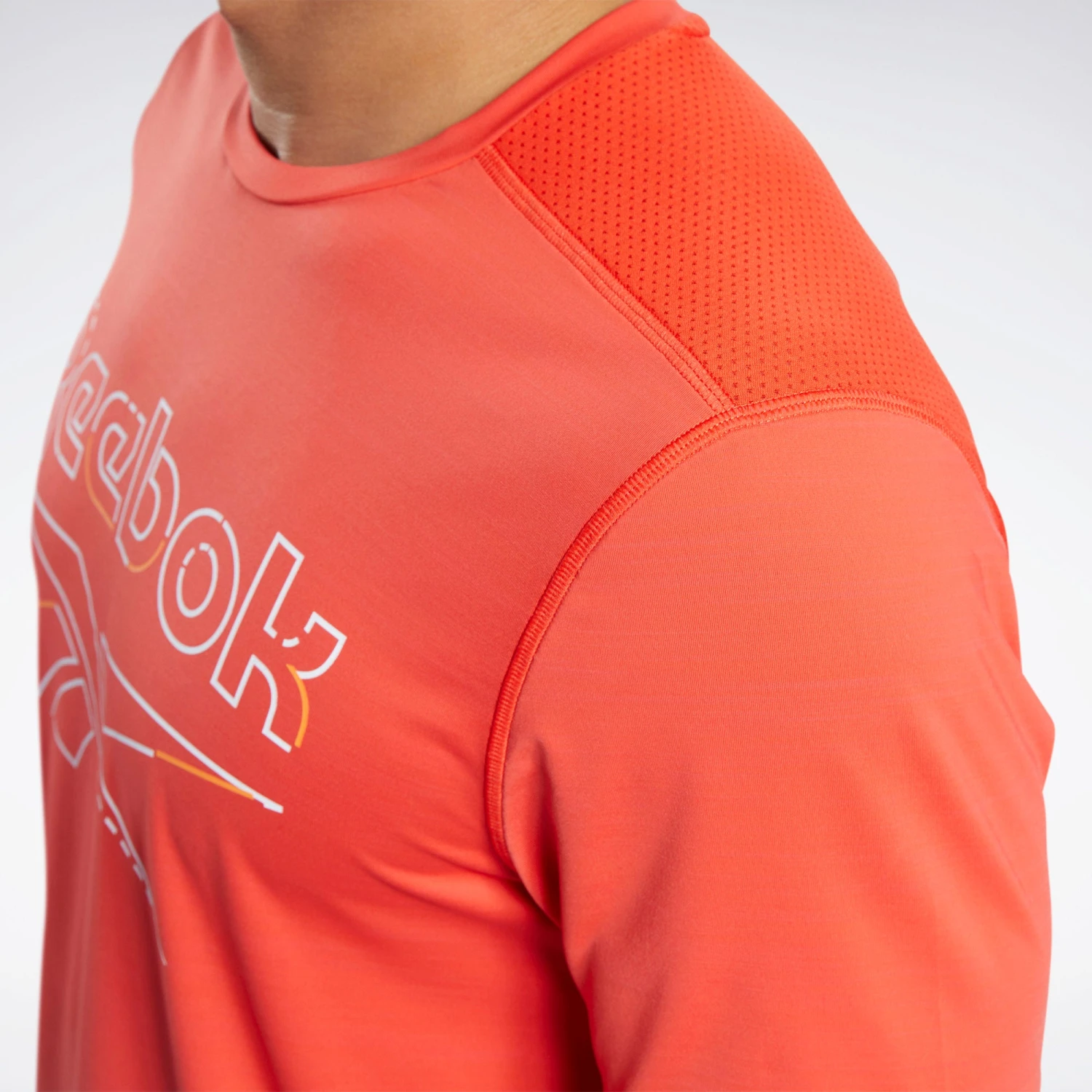 Reebok Activchill Tee - Red, FU3283 6 Reebok Activchill Tee - Red, FU3283 - Image 6