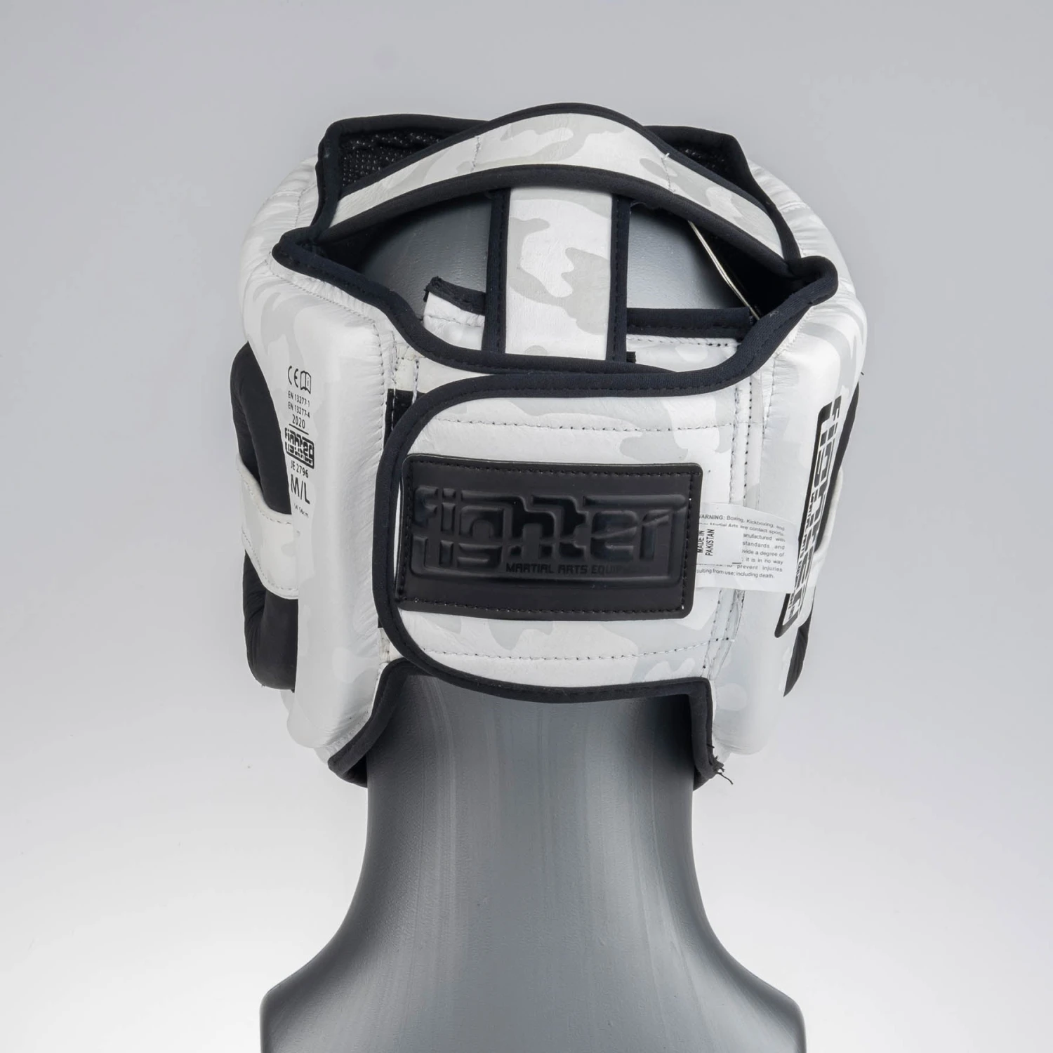 Fighter Headguard Sparring Pro - White Camo, FHG-001CWH 6 Fighter Headguard Sparring Pro - White Camo, FHG-001CWH - Image 6