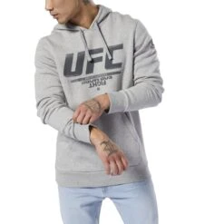 Reebok UFC Fan Hood - Grey, DU4577 -Boxing Equipment Store 5edd41b1e09aafbd6aa872afd738ff17