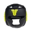 Fighter Headguard Sparring - Black/neon Yellow, JE1421PUBNY