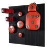Fighter Training Power Wall SET - Red, FPWS-01