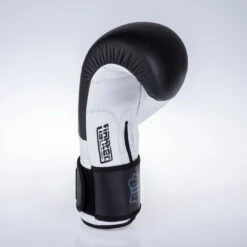 Fighter Boxing Gloves SPLIT- Black/white, FBG-001BW -Boxing Equipment Store 61510247f1e296b704a305959e6803ae