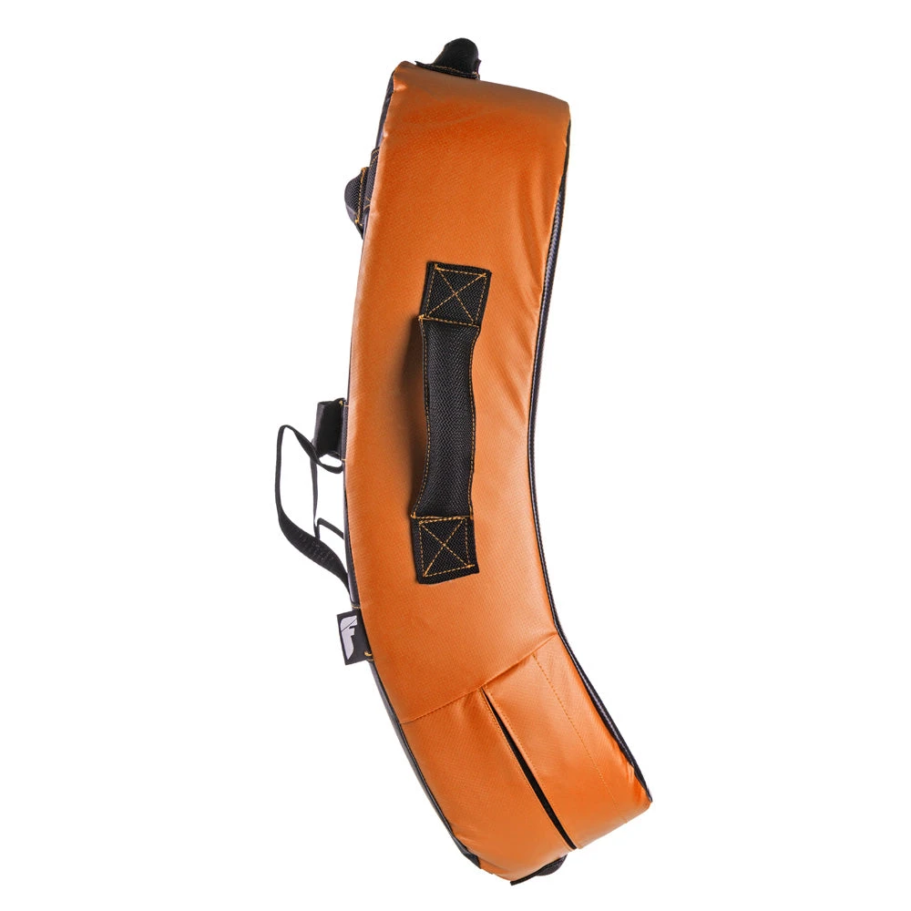Fighter Kicking Shield - MULTI GRIP - Black/orange, FKSH-01 2 Fighter Kicking Shield - MULTI GRIP - Black/orange, FKSH-01 - Image 2
