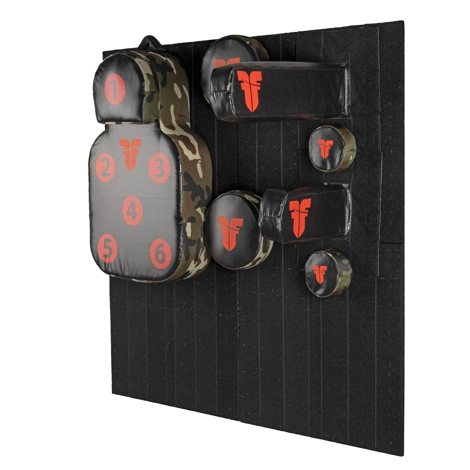 Fighter Training Power Wall SET - Camo/red, FPWS-01-CB 1 Fighter Training Power Wall SET - Camo/red, FPWS-01-CB