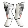 Fighter Shinguards Thai Classic - White/black, JE1573BWH