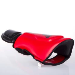 Fighter Shinguards Thai Classic - Red/black, JE1573RB -Boxing Equipment Store 6583fc7c6492b028ce585582cd303fb5