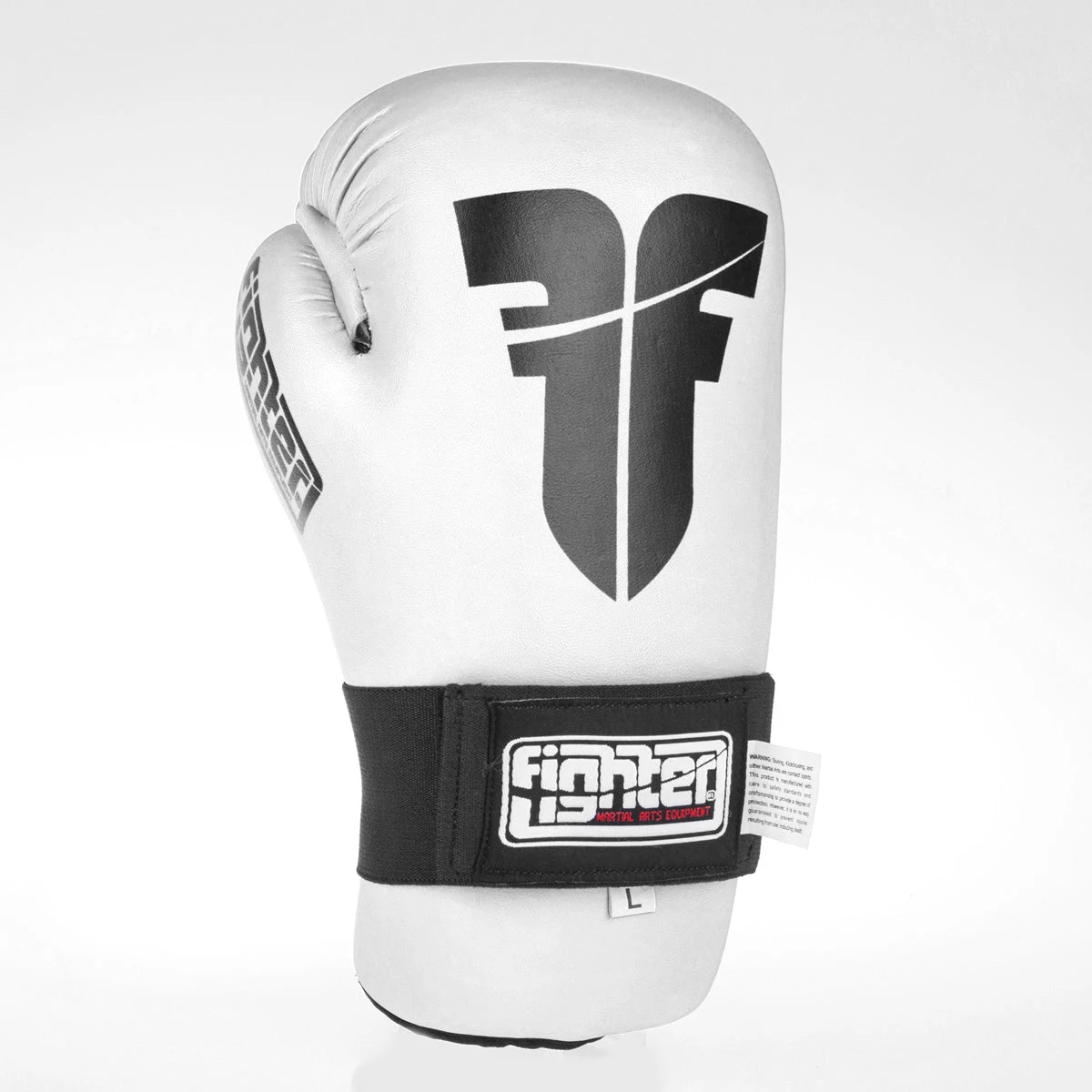 Fighter Open Gloves Strap - White, FOG-001W 2 Fighter Open Gloves Strap - White, FOG-001W - Image 2