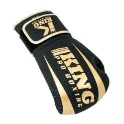 King Pro Boxing Boxing Gloves Revo 6 - Black/gold -Boxing Equipment Store 6 5 8