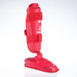 Karate Kickprotector - Instep And Shin WKF - Red, 343-4N -Boxing Equipment Store 6c7bf53d0b41192bf257a75ef2433bb4