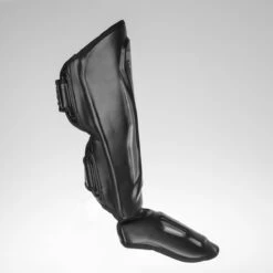 Fighter Shinguards Thai Ergo - Black/gray, FSG-004BG -Boxing Equipment Store 6c864355eeee631e089fef2033dbd14a