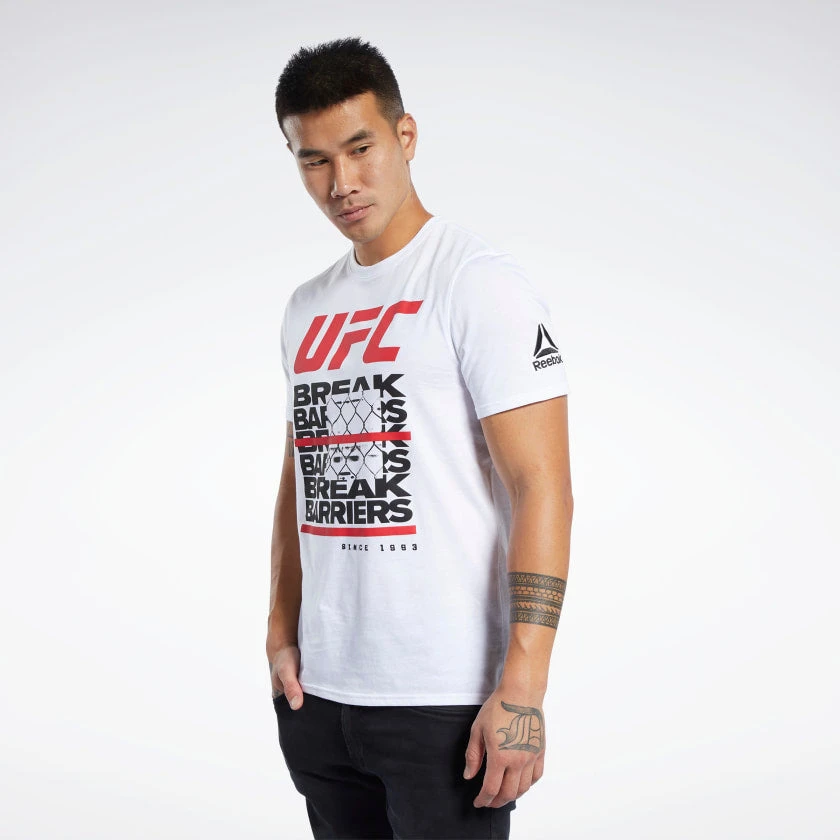 Reebok UFC FG Capsule Tee - White, FK2350 3 Reebok UFC FG Capsule Tee - White, FK2350 - Image 3