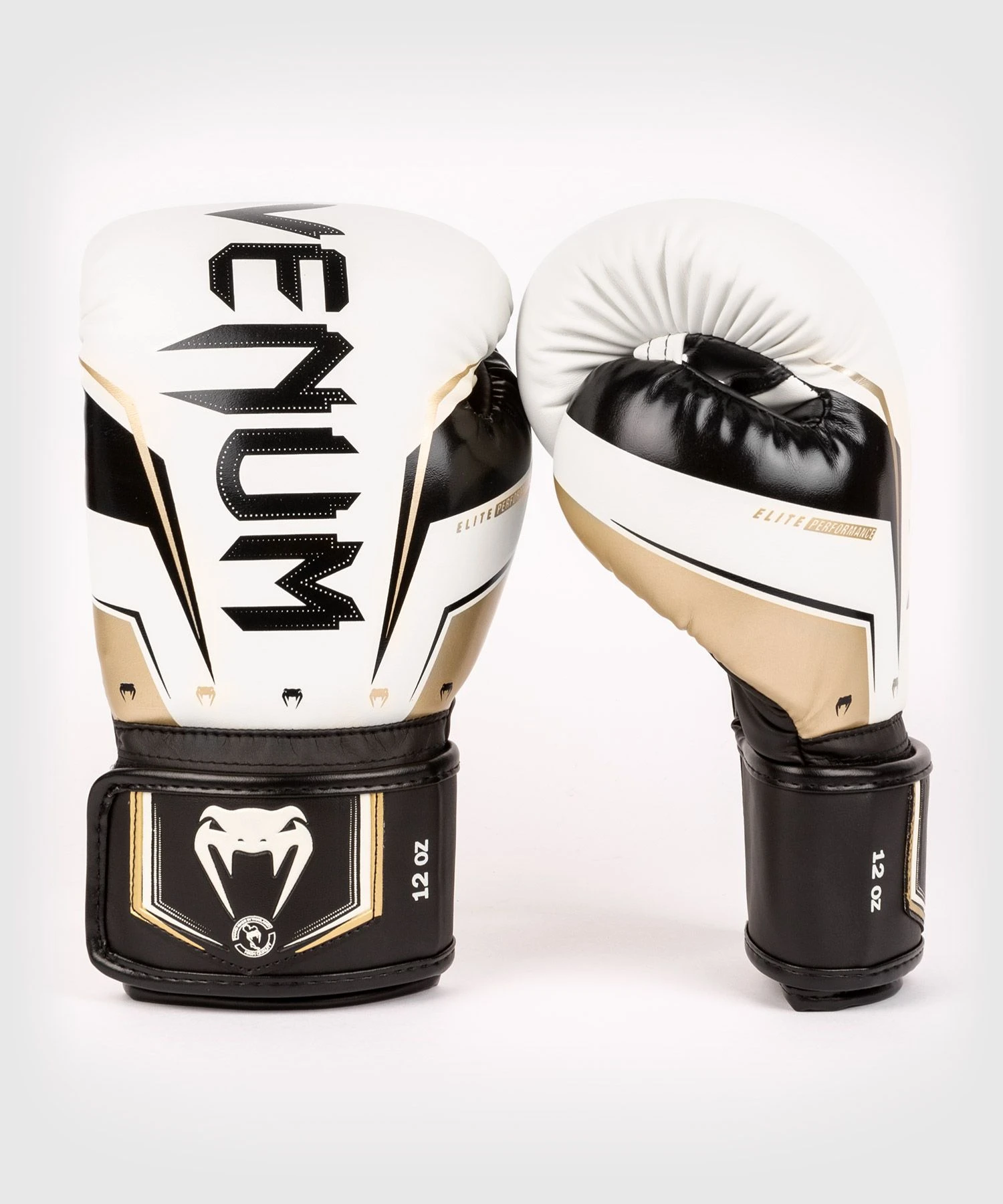 Venum Boxing Gloves Elite Evo - White 2 Venum Boxing Gloves Elite Evo - White - Image 2