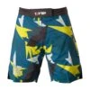 TOP TEN MMA Shorts Jungle - Black/blue/yellow, 18721-62