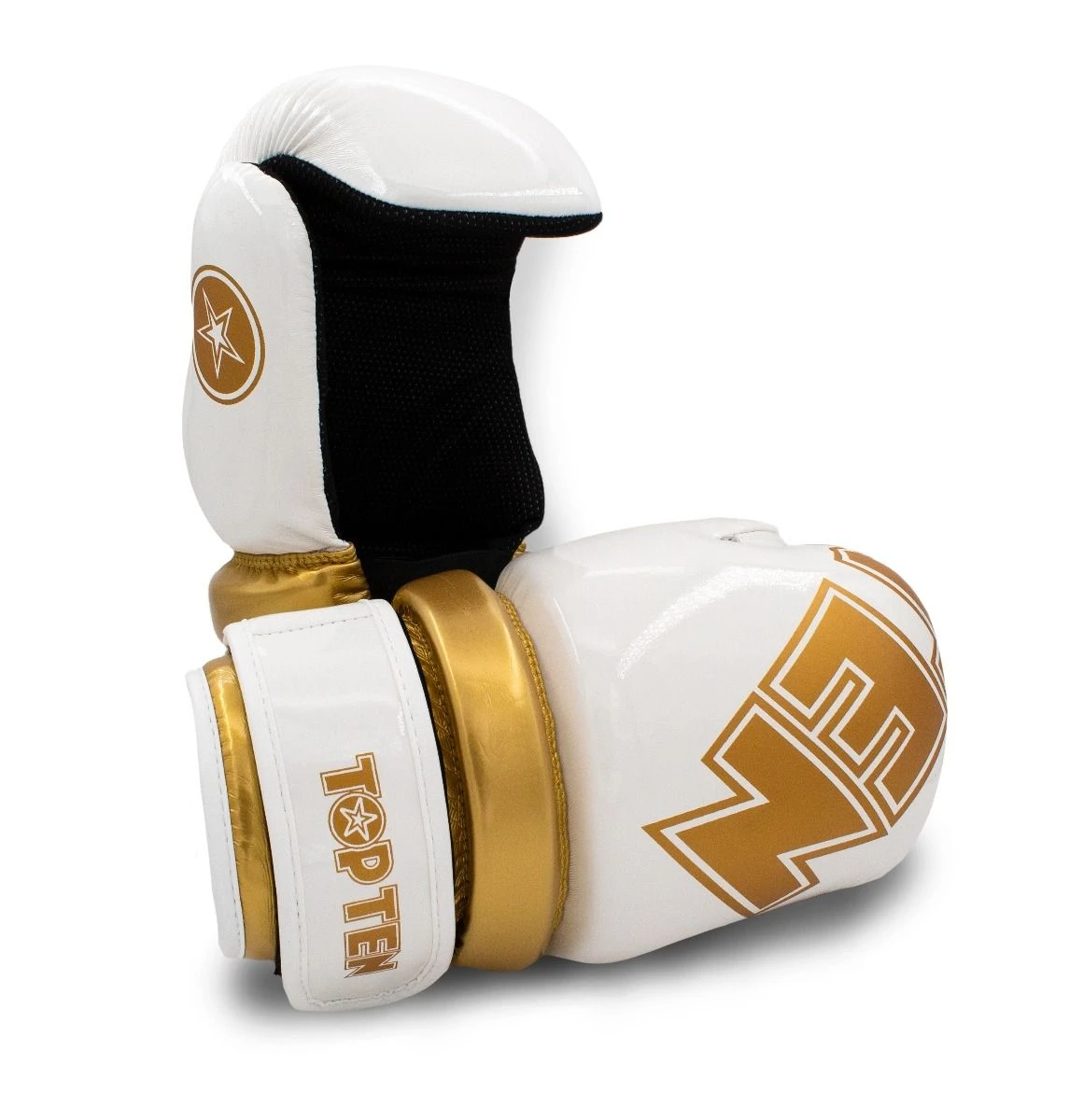 Pointfighter TOP TEN Glossy - White/gold, 21656-12 1 Pointfighter TOP TEN Glossy - White/gold, 21656-12