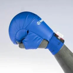 Hayashi Karate Fist Protector TSUKI With Thumb (WKF Approved) - Blue, 238 16 Hayashi Karate Fist Protector TSUKI With Thumb (WKF Approved) - Blue, 238 -Boxing Equipment Store 822346ba20311c5c3f1264f8c4ac0b70