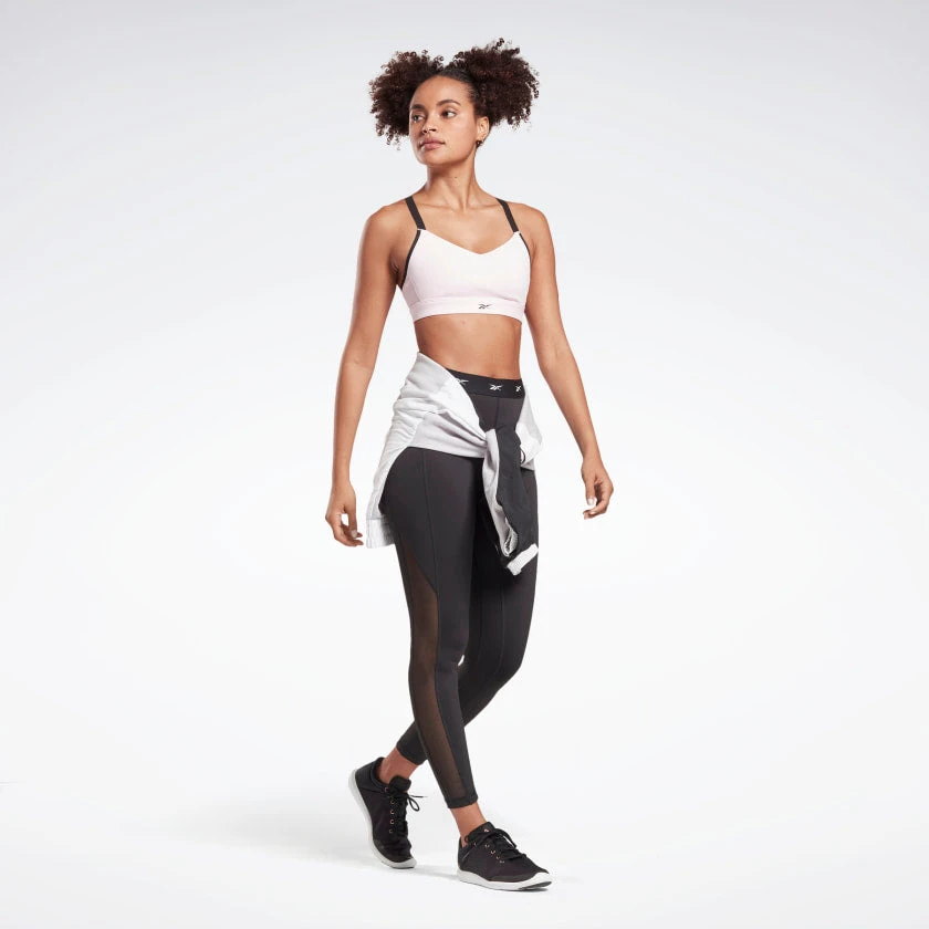 Reebok Hero Medium - Impact Strappy Bra - Pink, FK5339 2 Reebok Hero Medium - Impact Strappy Bra - Pink, FK5339 - Image 2