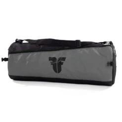 Fighter Roll Gym Bag - Black/gray, FSB-04 -Boxing Equipment Store 89ad46511145d60fb0f7ca78b6d81c62