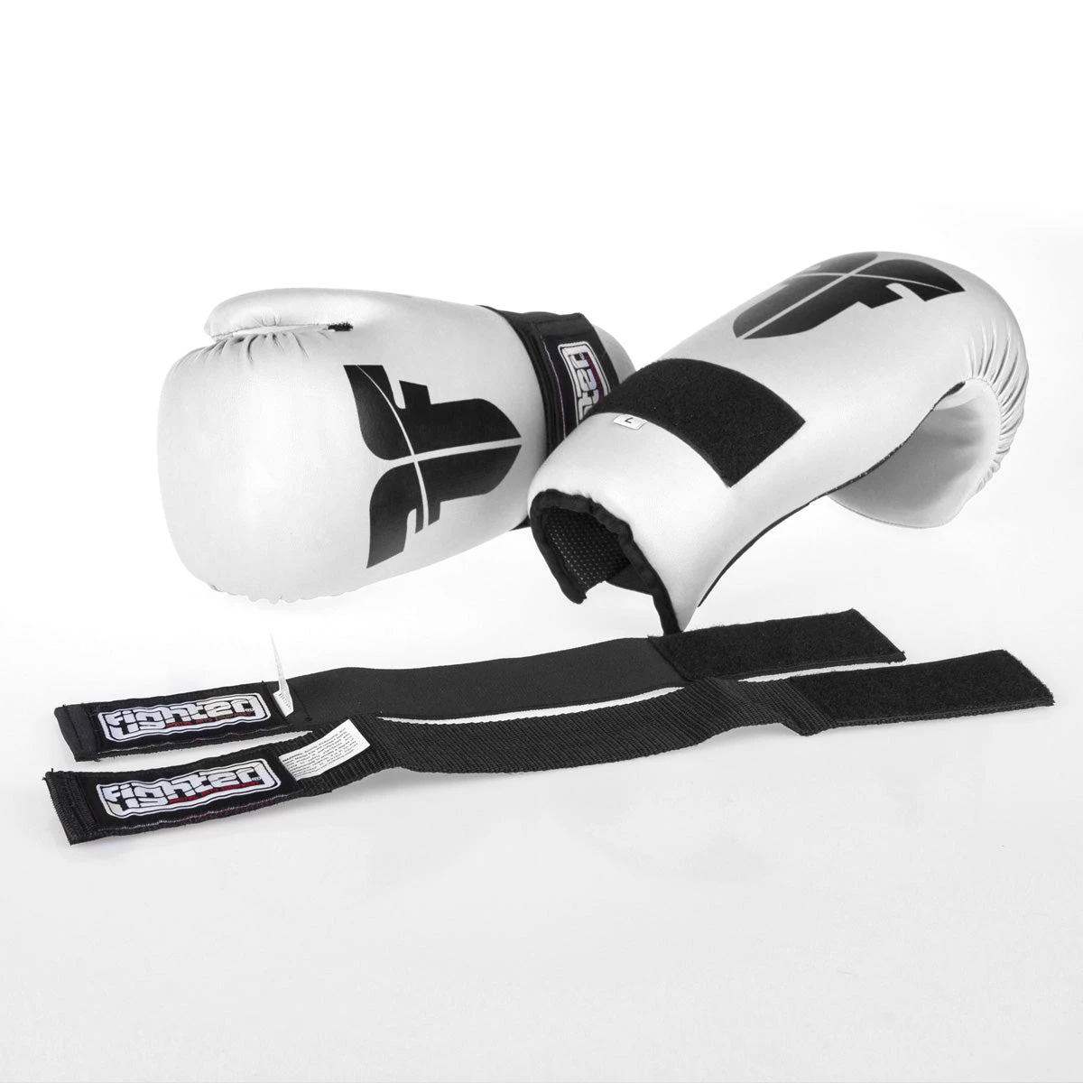 Fighter Open Gloves Strap - White, FOG-001W 4 Fighter Open Gloves Strap - White, FOG-001W - Image 4