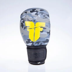 Fighter Boxing Gloves SIAM - Grey Camo, FBG-003C -Boxing Equipment Store 913ecf1dfe8202a50eb883ad530c40b7