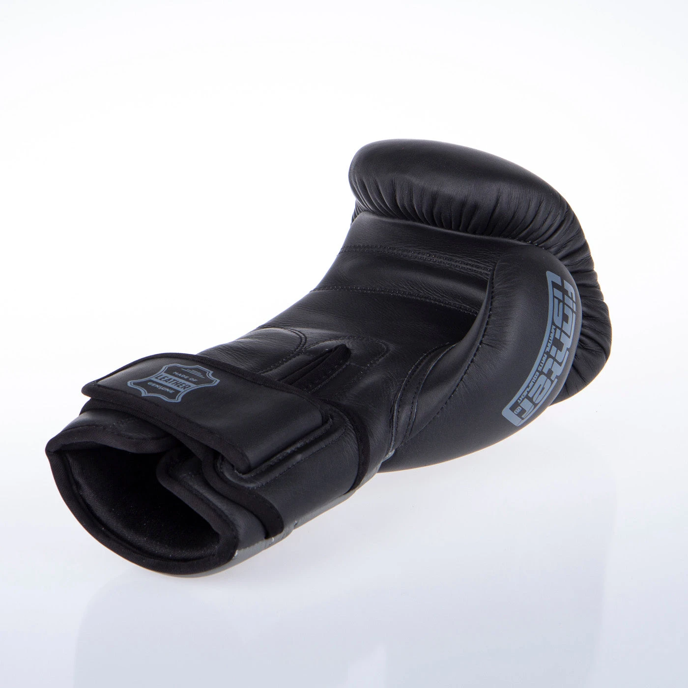 Fighter Boxing Gloves Sparring - Black/gray, FBG-002-BG 9 Fighter Boxing Gloves Sparring - Black/gray, FBG-002-BG - Image 9