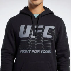 Reebok UFC FG Hoodie - Black, FJ5161 -Boxing Equipment Store 9b9f6ecad22964edc89281705d4717a9