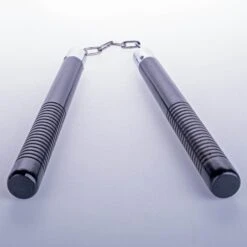 Nunchaku Overall Carved - Black -Boxing Equipment Store DSCF5757