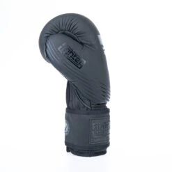 Fighter Boxing Gloves SPLIT Stripes - Black -Boxing Equipment Store FBG 001 SBK04