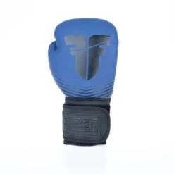 Fighter Boxing Gloves SPLIT Stripes - Blue/black -Boxing Equipment Store FBG 001 SBL05