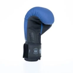 Fighter Boxing Gloves SPLIT Stripes - Blue/black -Boxing Equipment Store FBG 001 SBL07