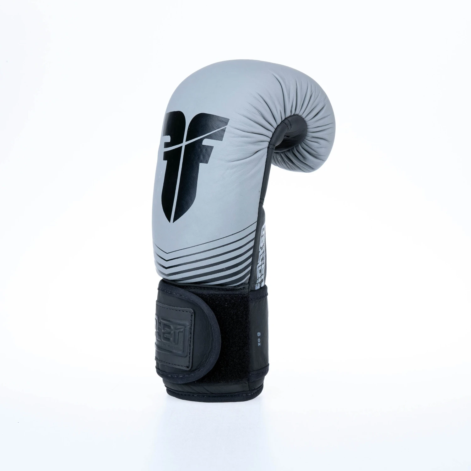 Fighter Boxing Gloves SPLIT Stripes - Gray/black 6 Fighter Boxing Gloves SPLIT Stripes - Gray/black - Image 6