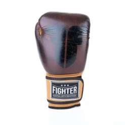 Fighter Boxing Gloves Retro - Brown -Boxing Equipment Store FBG 006 RBR05